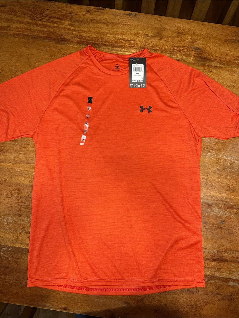 Under Armour Men’s Orange Short-Sleeve Performance Tee